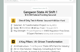 Gangwon Industrial Investment News(2026. 4. 1.)