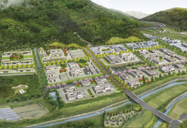 우천일반산업단지 조감도