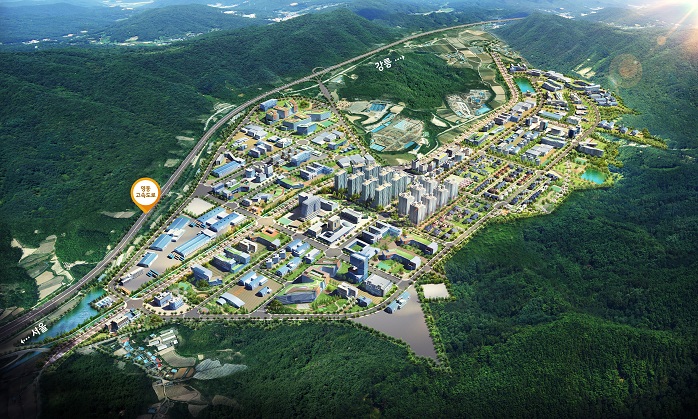 부론일반산업단지 전경