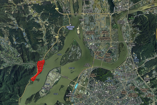 도시 첨단문화 산업단지 위치도